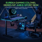 Геймерский стол с RGB подсветкой Eureka Eureka GIP 44