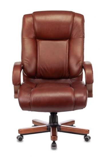 Кресло руководителя Бюрократ Бюрократ T-9925WALNUT Светло-коричневый