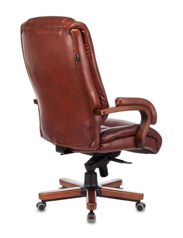Кресло руководителя Бюрократ Бюрократ T-9925WALNUT Светло-коричневый