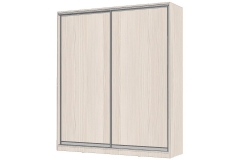 Шкаф-купе 2-х дверный Народная мебель Виктория 2000х584х2300, Бодега светлая 20ДЛДЛ-ПШШШ-Бс 310-1451