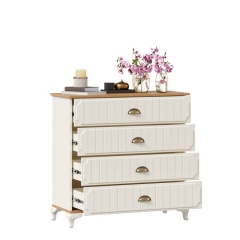 Комод Вилладжио Любимый дом ЛД 680.140.000 Алебастр/Дуб золотой