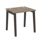Стол письменный Рива ONIX WOOD OW.SP-0.7 Тиквуд Темный/Темный