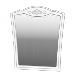 Зеркало настенное Браво Лотос 01 Белый жемчуг