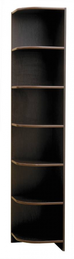 Стеллаж Матрица угловой от набора мебели для гостиной Грация 3.1 Венге