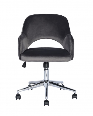 Компьютерное кресло Stool Group Кларк велюр Серый