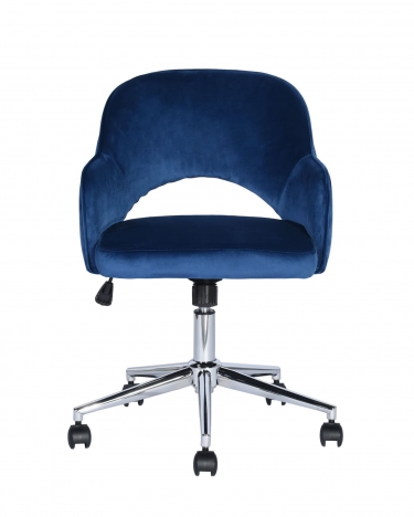 Компьютерное кресло Stool Group Кларк велюр Синий