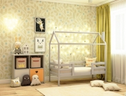 Кровать-домик RooRoom RooRoom кд-2С Серый