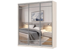 Шкаф-купе 3-х дверный Народная мебель Виктория 2000х584х2300, Бодега светлая 20ДЗЗЗДЗЗЗДЗЗЗ-ЯЯПШ-Бс 310-3247