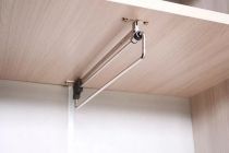 Шкаф-купе с зеркалом Ивару Ольга 10 Ясень шимо светлый Венге