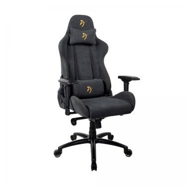 Геймерское кресло Arozzi Arozzi Verona Signature Soft Fabric Черный-золотой