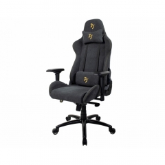 Геймерское кресло Arozzi Arozzi Verona Signature Soft Fabric Черный-золотой