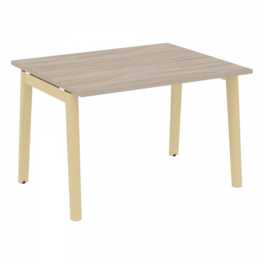 Стол переговорный 1 столешница Рива ONIX WOOD OW.PRG-1.2 Дуб Аттик/Светлый