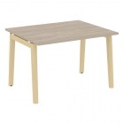 Стол переговорный 1 столешница Рива ONIX WOOD OW.PRG-1.2 Тиквуд Светлый/Светлый