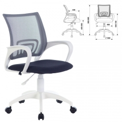 Кресло для персонала BRABIX BRABIX Fly MG-396W Темно-серый