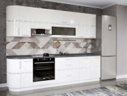 Кухонный гарнитур ширина 282 см Витра Бьянка 33