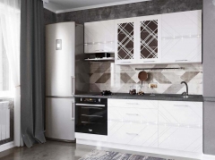 Кухонный гарнитур ширина 200 см Витра Бьянка 19