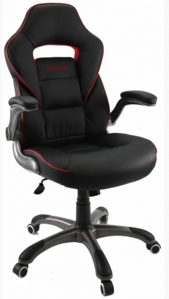 Игровое кресло Китай PROF 36 Черный-Синий Кант