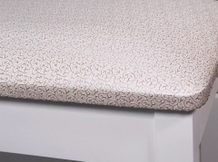 Банкетка Ивару Рози Белый Броде 024 Бело-Бронзовый