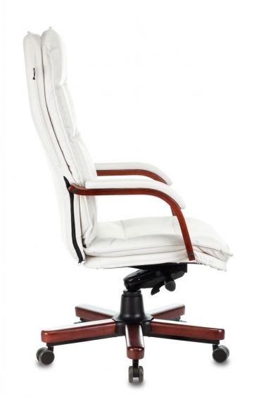 Кресло руководителя Бюрократ Бюрократ T-9927WALNUT Слоновая кость