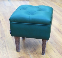 Комплект Gruppo 396 Пуфик Дуфф + подушка в натуральной коже