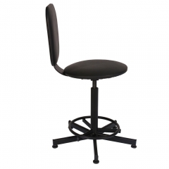 Кресло кассира, ресепшн BRABIX РС37 без подлокотников Черный