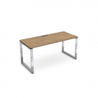 Стол рабочий, прямолинейный ALSAV GLOSS LINE НСР-О.005.2 Teakwood