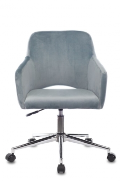 Кресло для оператора Бюрократ Бюрократ CH-380SL Голубая сталь Italia 21