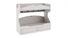 Кровать 2-х ярусная без лестницы Трия Ариэль ТД-280.11.01 Лиственница Сибиу с рисунком