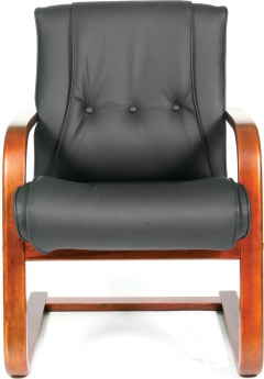 Кресло для посетителя Chairman CHAIRMAN 653 V Черный