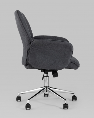 Стул офисный Stool Group Simona Серый