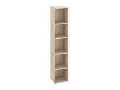 Стеллаж закрытый Витра Альфа 64 134 Дуб Кронберг