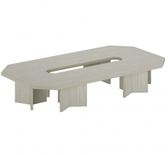 Система столов переговоров POINTEX BERN 3 Светлый дуб