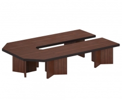 Система столов переговоров POINTEX BERN 4 Темный орех