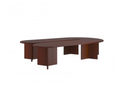 Система столов переговоров POINTEX DAVOS 4-03 Темный орех