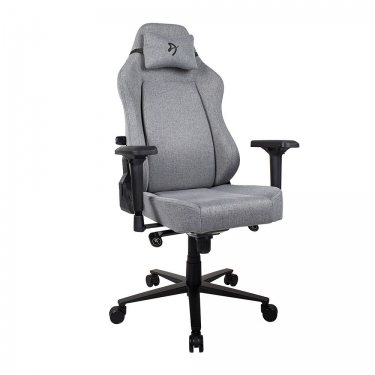 Геймерское кресло Arozzi Arozzi Primo Woven Fabric Grey Black logo