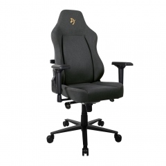 Геймерское кресло Arozzi Arozzi Primo Woven Fabric Black Gold logo