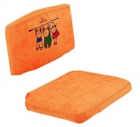 Чехол для стула Дэми Замша Оранжевая