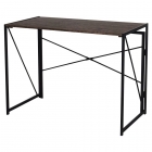 Стол на металлокаркасе BRABIX BRABIX LOFT CD-002 Мореный дуб