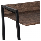 Стол на металлокаркасе BRABIX BRABIX LOFT CD-003 Мореный дуб