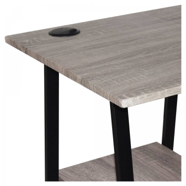 Стол на металлокаркасе BRABIX BRABIX LOFT CD-006 Дуб антик