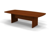 Конференц-стол фигурный Дэфо Танго СТ9-2400 Орех