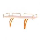 Полка задняя к столу Дэми Polka_z 1/750 Polka_z 7/750 Клен Оранжевый