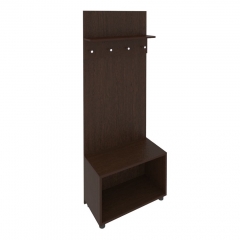 Вешалка с багажницей Рива LIGHT С-ВБ-80 Венге Цаво