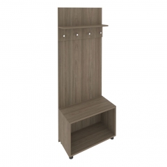 Вешалка с багажницей Рива LIGHT С-ВБ-80 Вяз Благородный