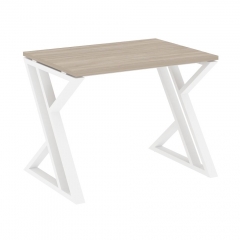 Стол рабочий Рива LOFT VR.L-SRZ-1.7 Металл белый Дуб Аттик