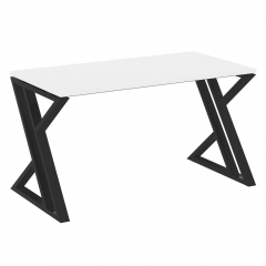 Стол рабочий Рива LOFT VR.L-SRZ-3.7 Металл черный Белый Бриллиант