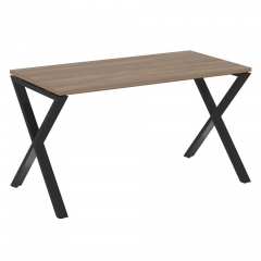 Стол рабочий Рива LOFT VR.L-SRX-3.7 Металл черный Дуб Аризона