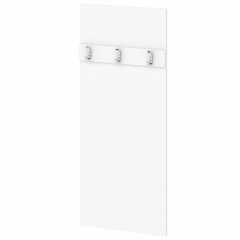 Вешалка с тремя крючками Экспро Грейд Ornata Н-480 Белый Шагрень