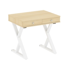 Стол письменный Рива HOME OFFICE VR.SP-1-79.M Акация Лорка/Белый металл