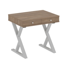 Стол письменный Рива HOME OFFICE VR.SP-1-79.M Дуб Табак/Серый металл